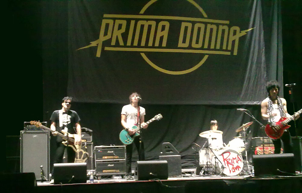 Prima Donna at Soundcheck