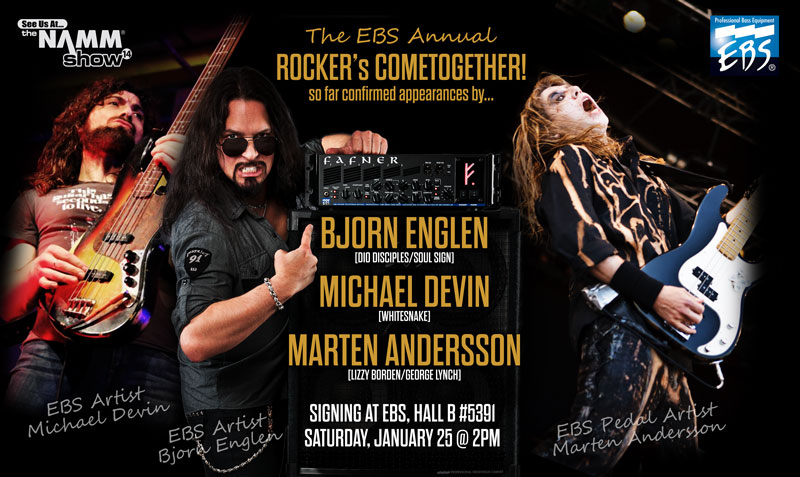 Michael Devin, Bjorn Englen & Marten Andersson signing on Saturday.